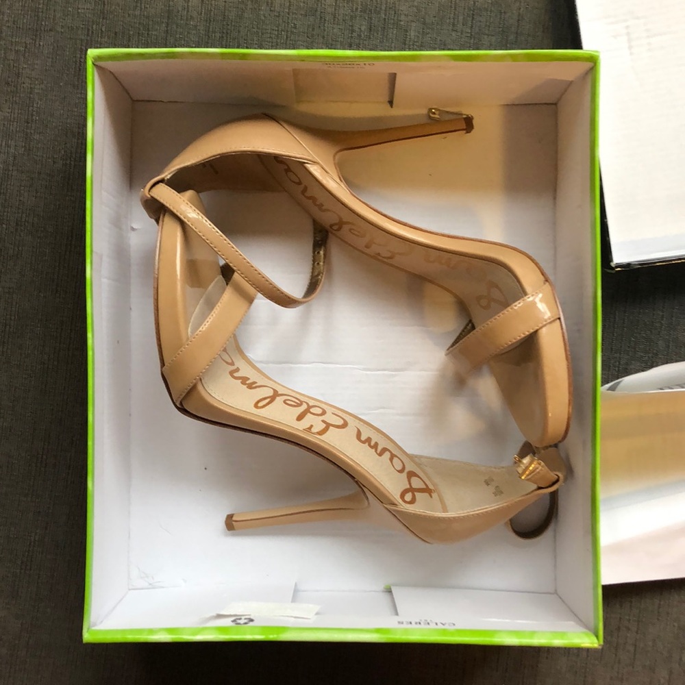 Sam Edelman tan heels